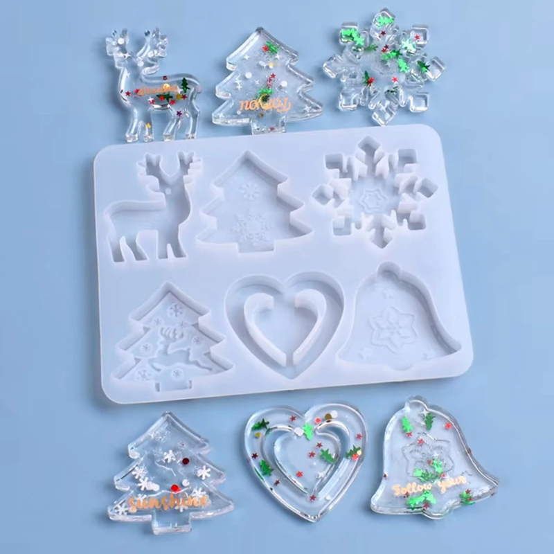 Silicone Epoxy Resin Molds Set - Forma silikonowa do żywicy epoksydowej DIY,