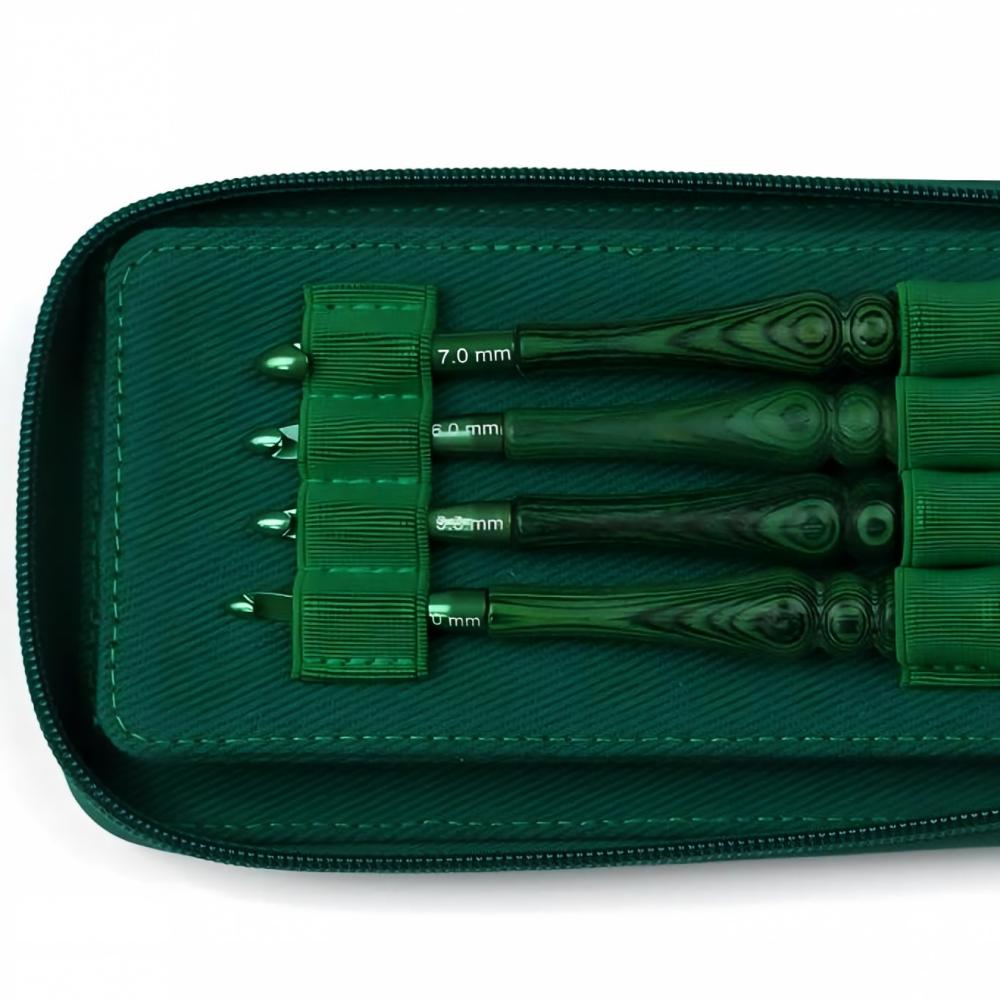 Zestaw szydełek do robótek ręc – Wooden Crochet Hooks Ergonomic Handle recenzja i cena